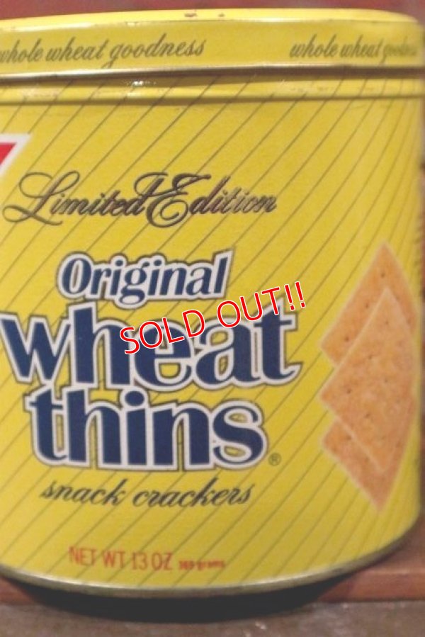 画像3: dp-210501-30 Nabisco Original Wheat Thins / 1987 Tin Can