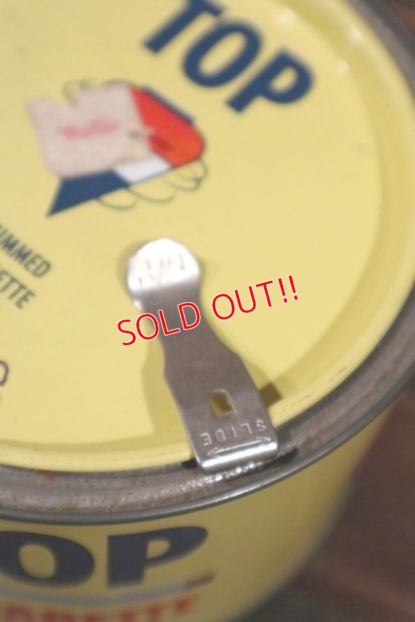 画像6: dp-210501-23 TOP CIGARETTE TOBBACO / Vintage Tin Can