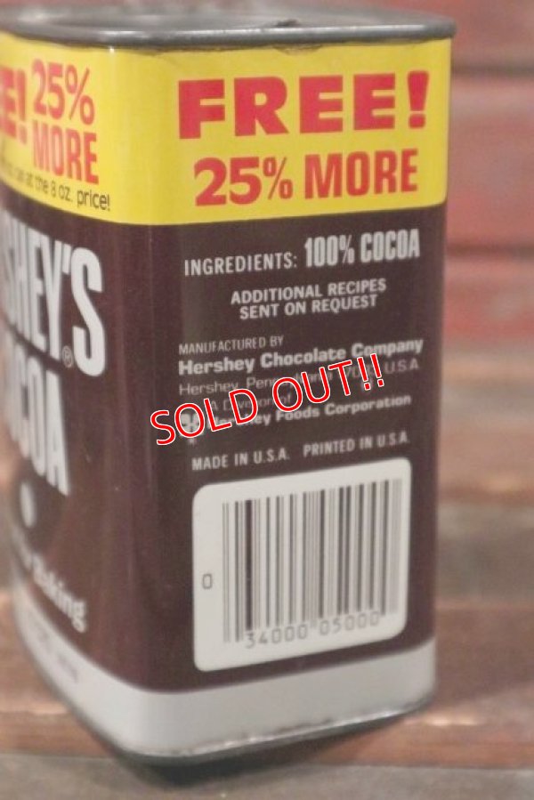 画像4: dp-210501-35 HESHEY'S COCOA / Vintage Tin Can