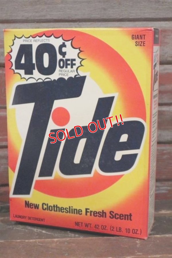 画像1: dp-210501-44 Tide / 1980's〜Laundry Detergent