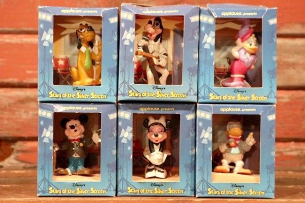 画像1: ct-210601-22 Disney Characters / Applause 1990's Stars of the Silver Screen PVC Figure Set