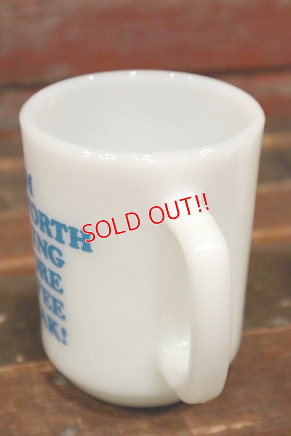 画像5: kt-210601-06 Snoopy / Fire King 1960's-1970's 9oz Mug "Coffee Break"