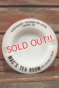 dp-210601-25 MAC'S TEA ROOM / Vintage Ashtray