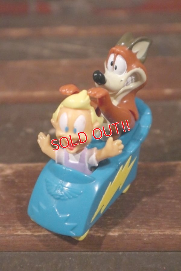 画像1: ct-141001-34 Animaniacs / McDonald's 1994 Meal Toy "Mindy and Buttons' Wild Ride"