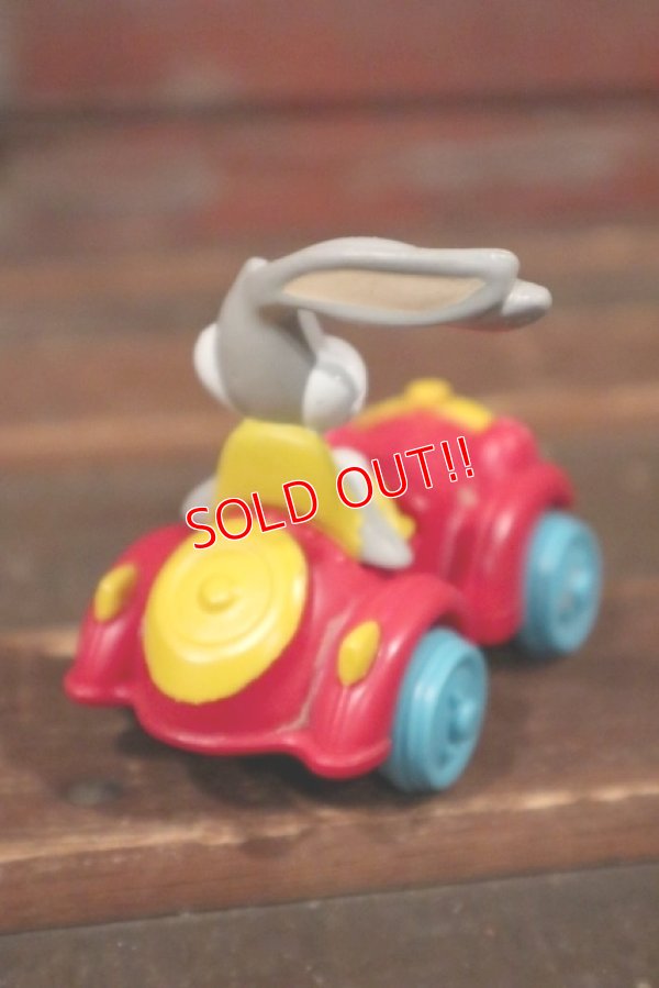 画像4: ct-200701-60 Bugs Bunny / McDonald's 1990's Meal Toy Quack-Up Cars "Super Stretch Limo"