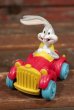 画像1: ct-200701-60 Bugs Bunny / McDonald's 1990's Meal Toy Quack-Up Cars "Super Stretch Limo" (1)