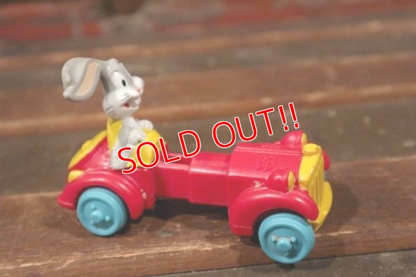 画像3: ct-200701-60 Bugs Bunny / McDonald's 1990's Meal Toy Quack-Up Cars "Super Stretch Limo"