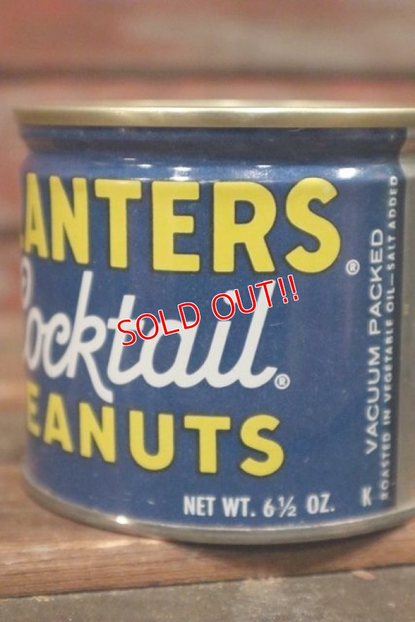 画像5: dp-210601-32 PLANTERS / MR.PEANUT 1960's-1970's Cocktail Peanuts Tin Can
