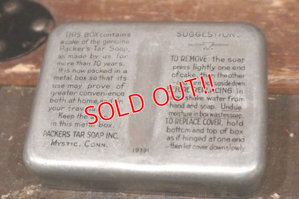 画像6: dp-210601-47 PACKER'S TAR SOAP / Vintage Tin Can