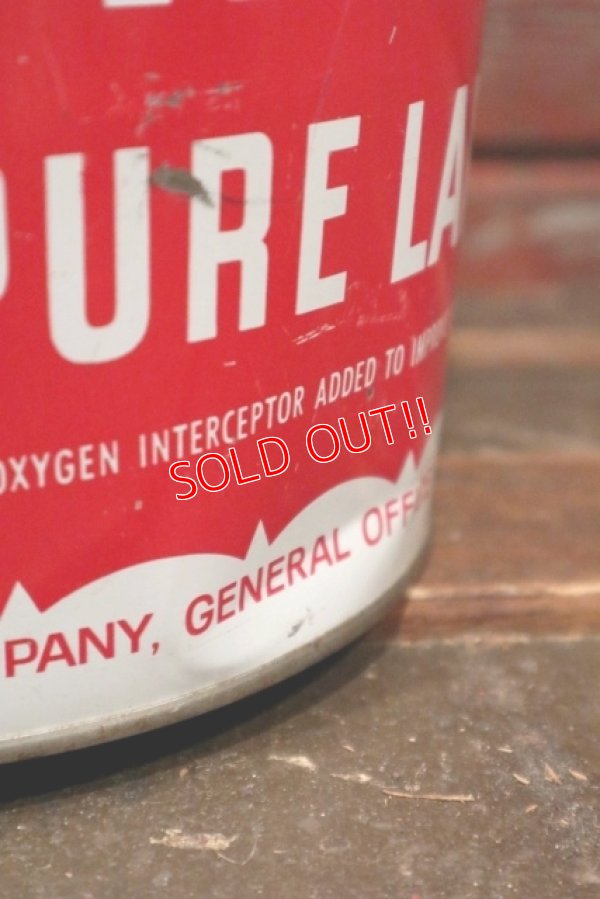 画像7: dp-210601-45 CUDAHY REX PURE LARD / Vintage Tin Bucket