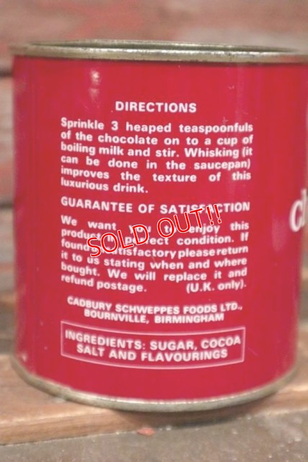 画像4: dp-210601-49 CADBURY'S drinking chocolate / Vintage Tin Can