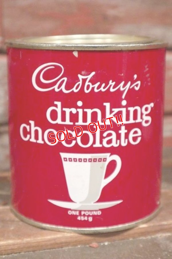 画像2: dp-210601-49 CADBURY'S drinking chocolate / Vintage Tin Can