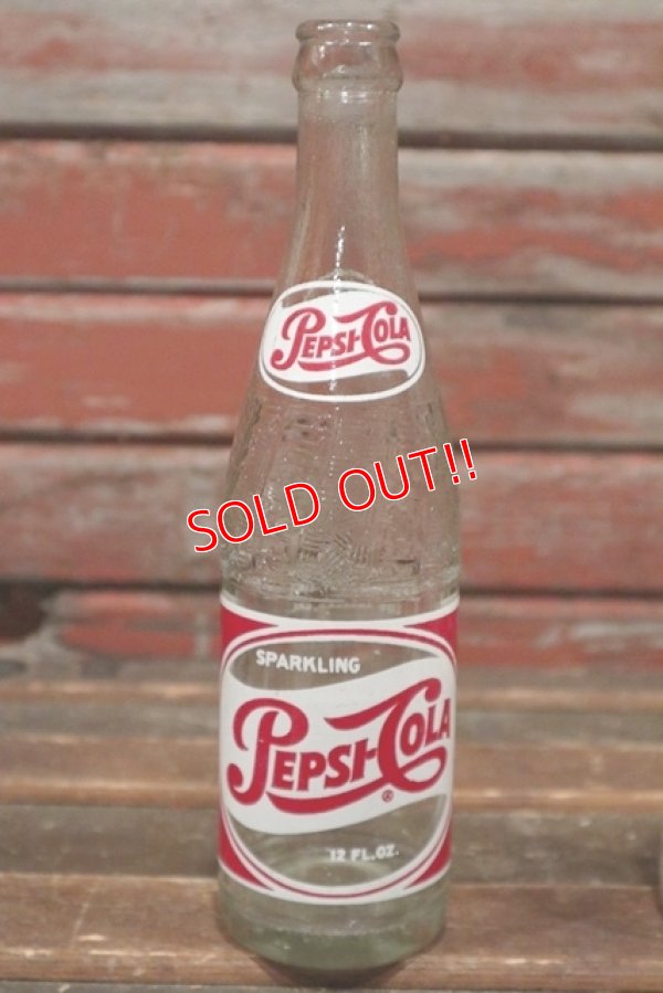 画像1: dp-210601-58 PEPSI COLA / 1950's 12 FL.OZ. Bottle