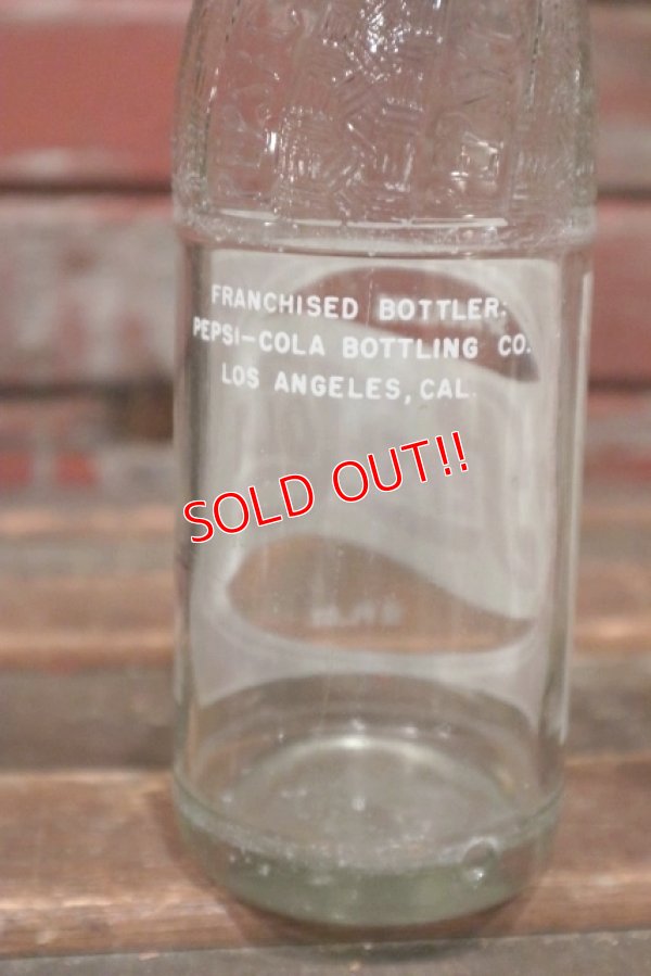 画像4: dp-210601-58 PEPSI COLA / 1950's 12 FL.OZ. Bottle