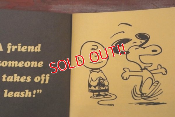 画像6: ct-210501-103 PEANUTS / 1971 "I NEED ALL THE FRIENDS I CAN GET" Book