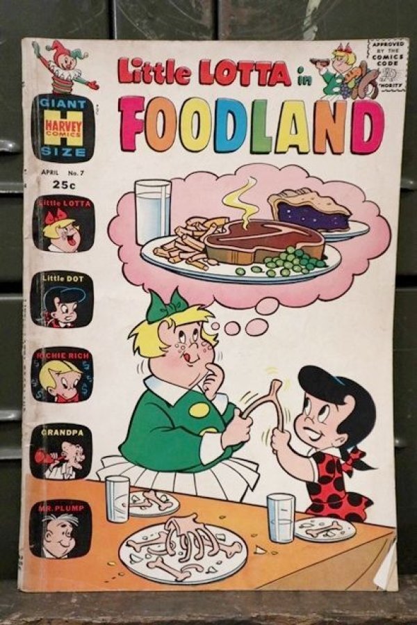 画像1: ct-180801-25 Little LOTTA in FOODLAND / 1965 HARVEY COMICS