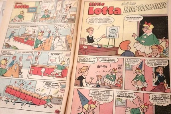 画像2: ct-180801-25 Little LOTTA in FOODLAND / 1965 HARVEY COMICS