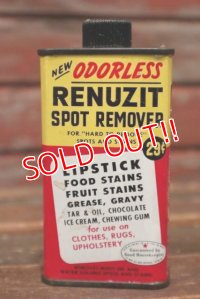 dp-210601-44 RENUZIT SPOT REMOVER / 1950's Handy Can