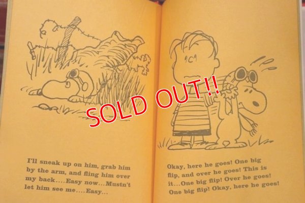 画像6: ct-200415-01 Snoopy and the Red Baron / 1960's Picture Book