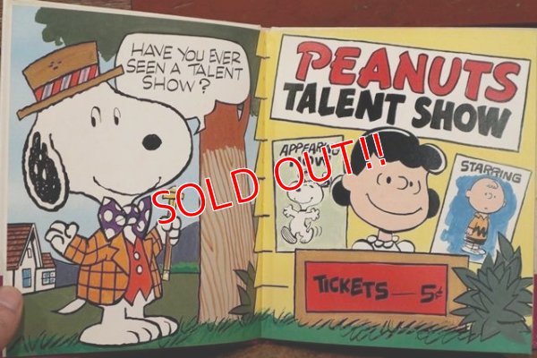 画像3: ct-210501-103 Snoopy's Talent Show / 1980's Picture Book