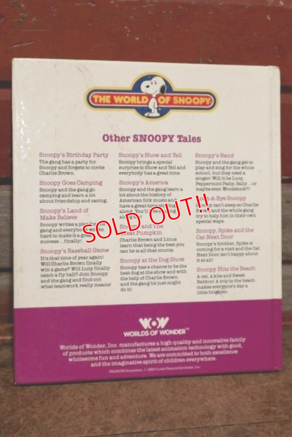 画像11: ct-210501-103 Snoopy's Talent Show / 1980's Picture Book