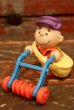 画像1: ct-140909-22 PEANUTS / McDonald's 1990 Meal Toy "Charlie Brown's Seed Bag 'N' Tiller" (1)