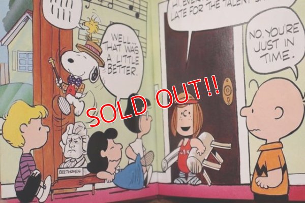 画像5: ct-210501-103 Snoopy's Talent Show / 1980's Picture Book