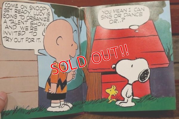 画像4: ct-210501-103 Snoopy's Talent Show / 1980's Picture Book