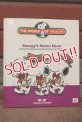 ct-210501-103 Snoopy's Talent Show / 1980's Picture Book