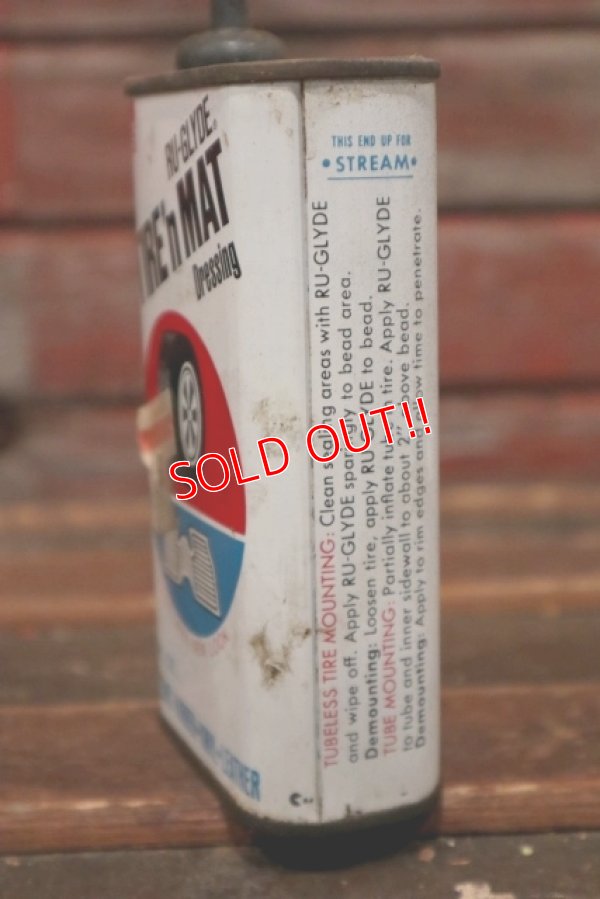 画像3: dp-210601-40 RU-GLYDE TIRE'n MAT Dressing / Vintage Handy Can