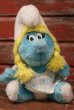 画像1: ct-210601-40 Smurfette / 1980's Plush Doll (1)