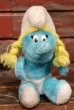 画像1: ct-210601-39 Smurfette / 1980's Plush Doll (1)