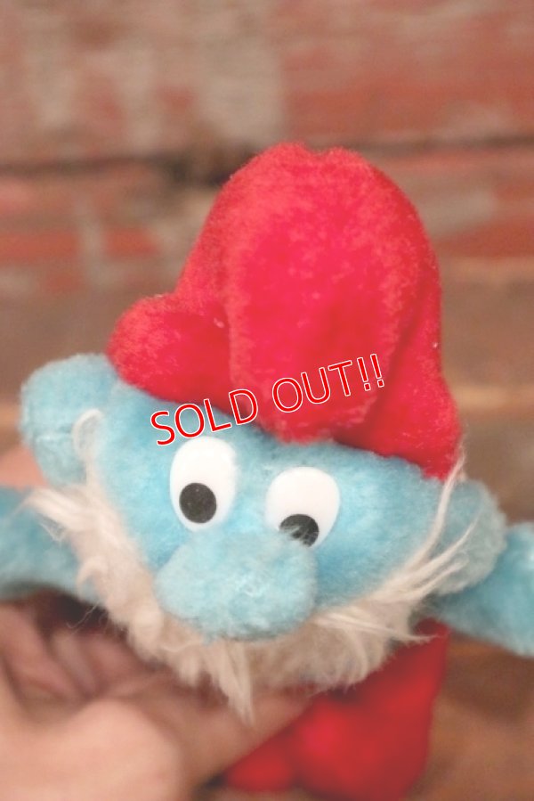 画像2: ct-120904-09 Papa Smurf / 1980's mini Plush Doll