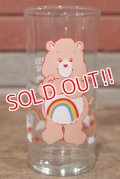 gs-141101-117 Care Bears / Pizza Hut 1983 "Cheer Bear" Glass