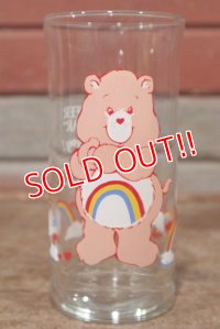 gs-141101-117 Care Bears / Pizza Hut 1983 "Cheer Bear" Glass