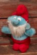画像1: ct-120904-09 Papa Smurf / 1980's mini Plush Doll (1)