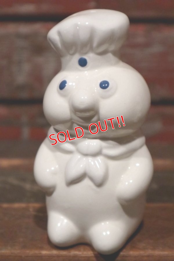画像2: ct-150616-26 Pillsbury / Poppin Fresh & Poppie Fresh 1988 Ceramic Salt and Pepper Set