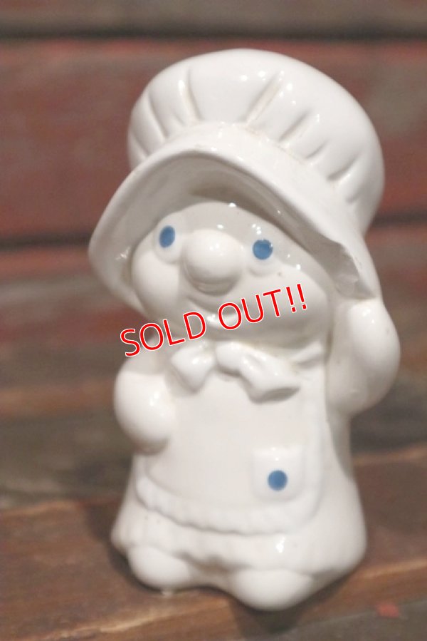 画像3: ct-150616-26 Pillsbury / Poppin Fresh & Poppie Fresh 1988 Ceramic Salt and Pepper Set