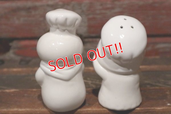画像6: ct-150616-26 Pillsbury / Poppin Fresh & Poppie Fresh 1988 Ceramic Salt and Pepper Set