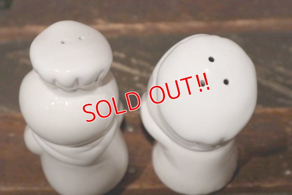 画像7: ct-150616-26 Pillsbury / Poppin Fresh & Poppie Fresh 1988 Ceramic Salt and Pepper Set