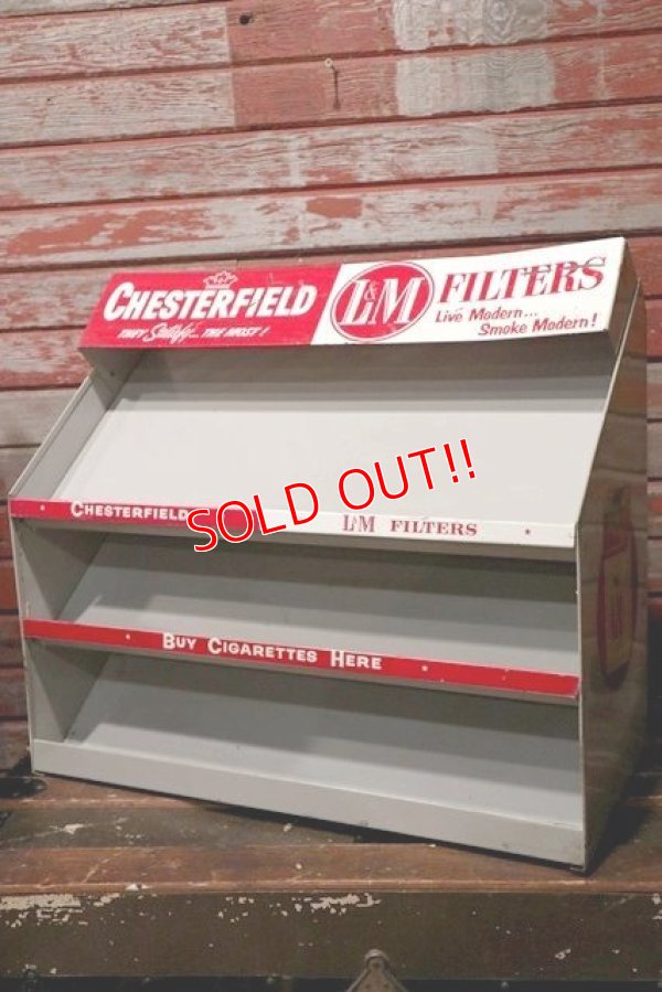 画像1: dp-210701-55 CHESTERFIELD L&M / 1950's Display Metal Rack