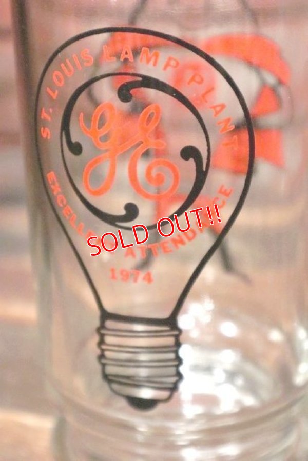 画像2: dp-210701-24 ST.LOUIS LAMP PLANT / GENERAL ELECTRIC 1970's Beer Mug