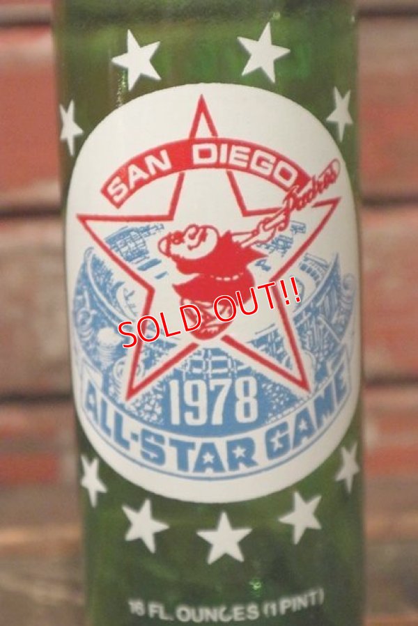 画像2: dp-210701-52 7up / 1978 MLB ALL STAR 16 FL.OZ Bottle