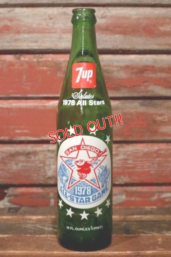 画像1: dp-210701-52 7up / 1978 MLB ALL STAR 16 FL.OZ Bottle