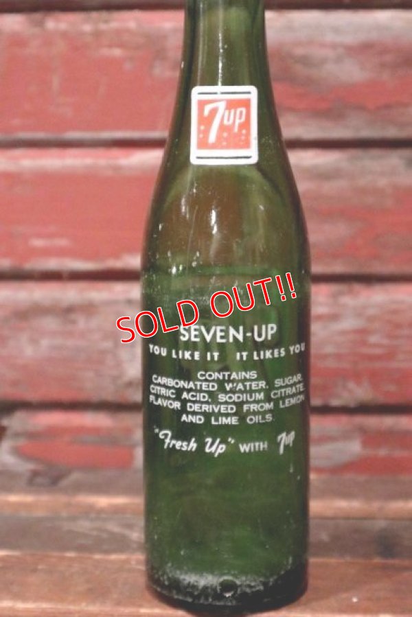 画像4: dp-210301-74 7up / 1960's 10 FL.OZ Bottle