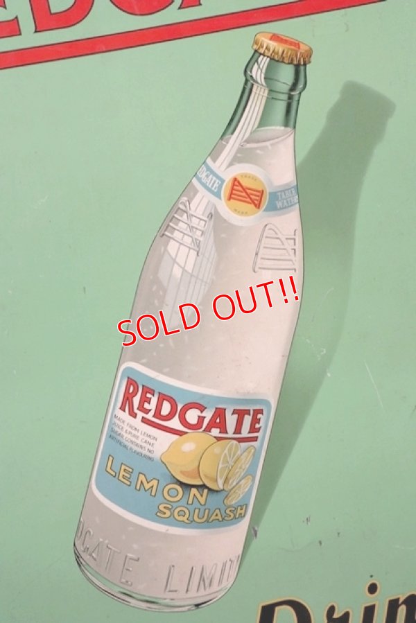 画像4: dp-200610-05 REDGATE Fruit Drinks / 1950's Metal Sign