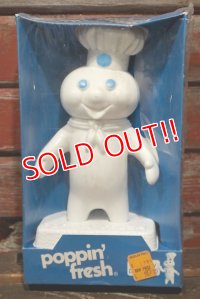ct-210701-61 Pillsbury / Poppin' Fresh 1970's Soft Vinyl Doll w/Stand