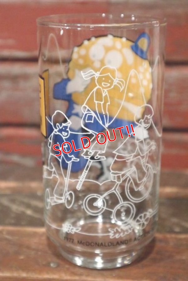 画像4: gs-210701-22 McDonald's / 1977 Action Series "Big Mac Police" Glass