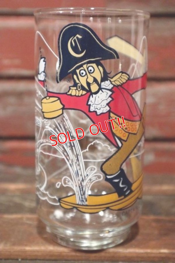 画像1: gs-210701-23 McDonald's / 1977 Action Series "Captain Crook" Glass