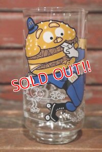 gs-210701-22 McDonald's / 1977 Action Series "Big Mac Police" Glass